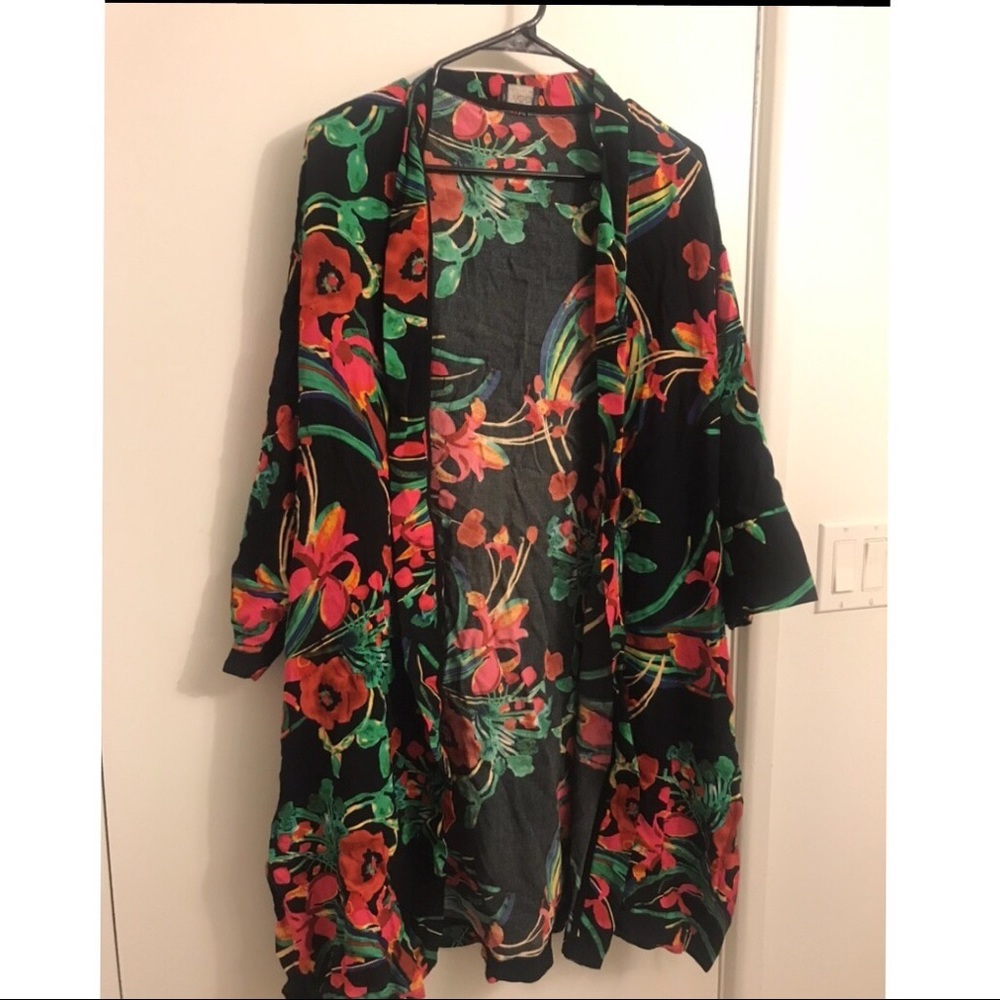 Marks & Spenser’s Folral long cardigan/kimono